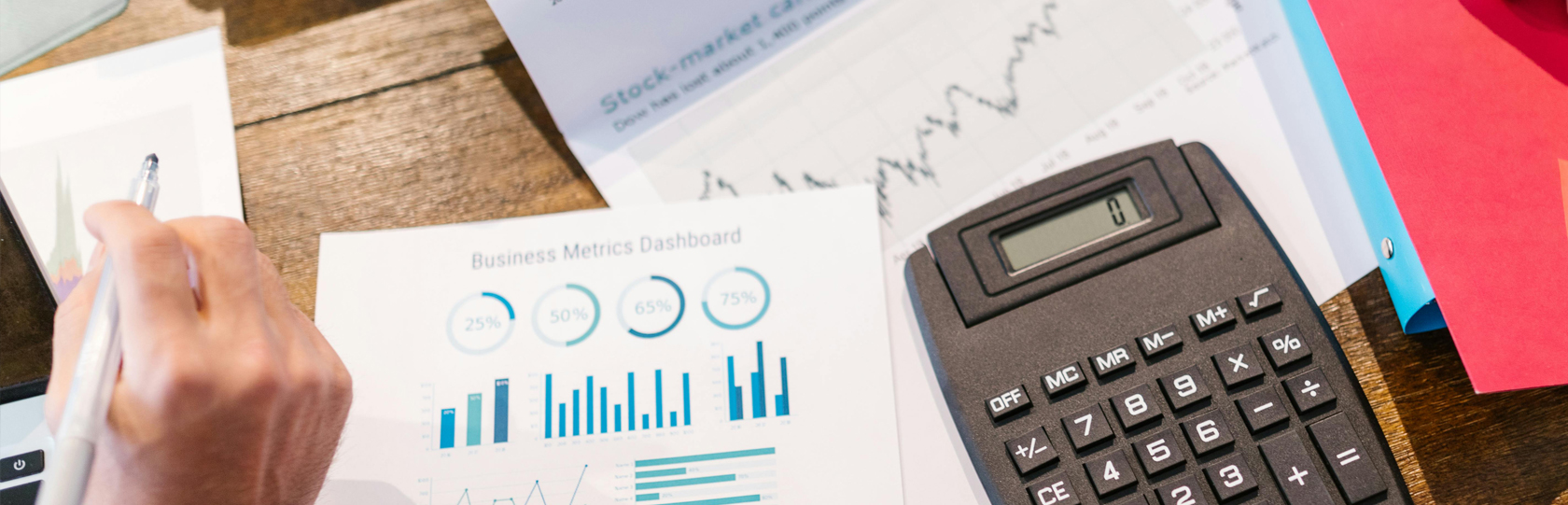 busines people interlinking hands